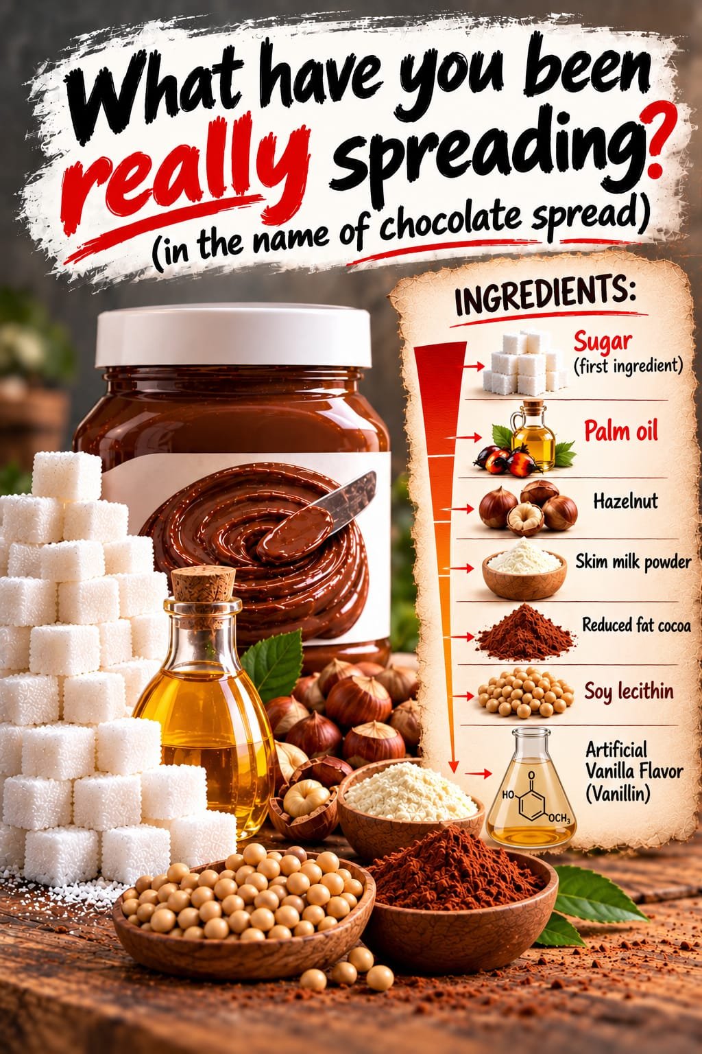 What Have You Been Really Spreading Ingredients